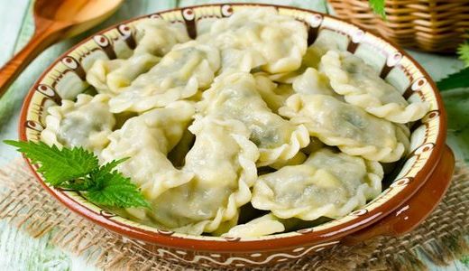 вареники с огурцами