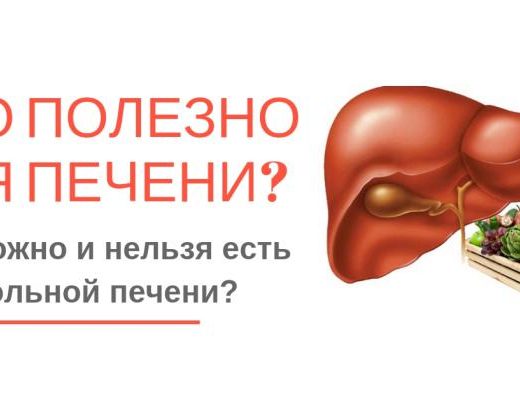 Продукты питания для печени